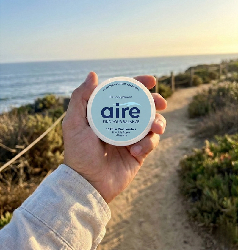 Aire on the coast at sunset